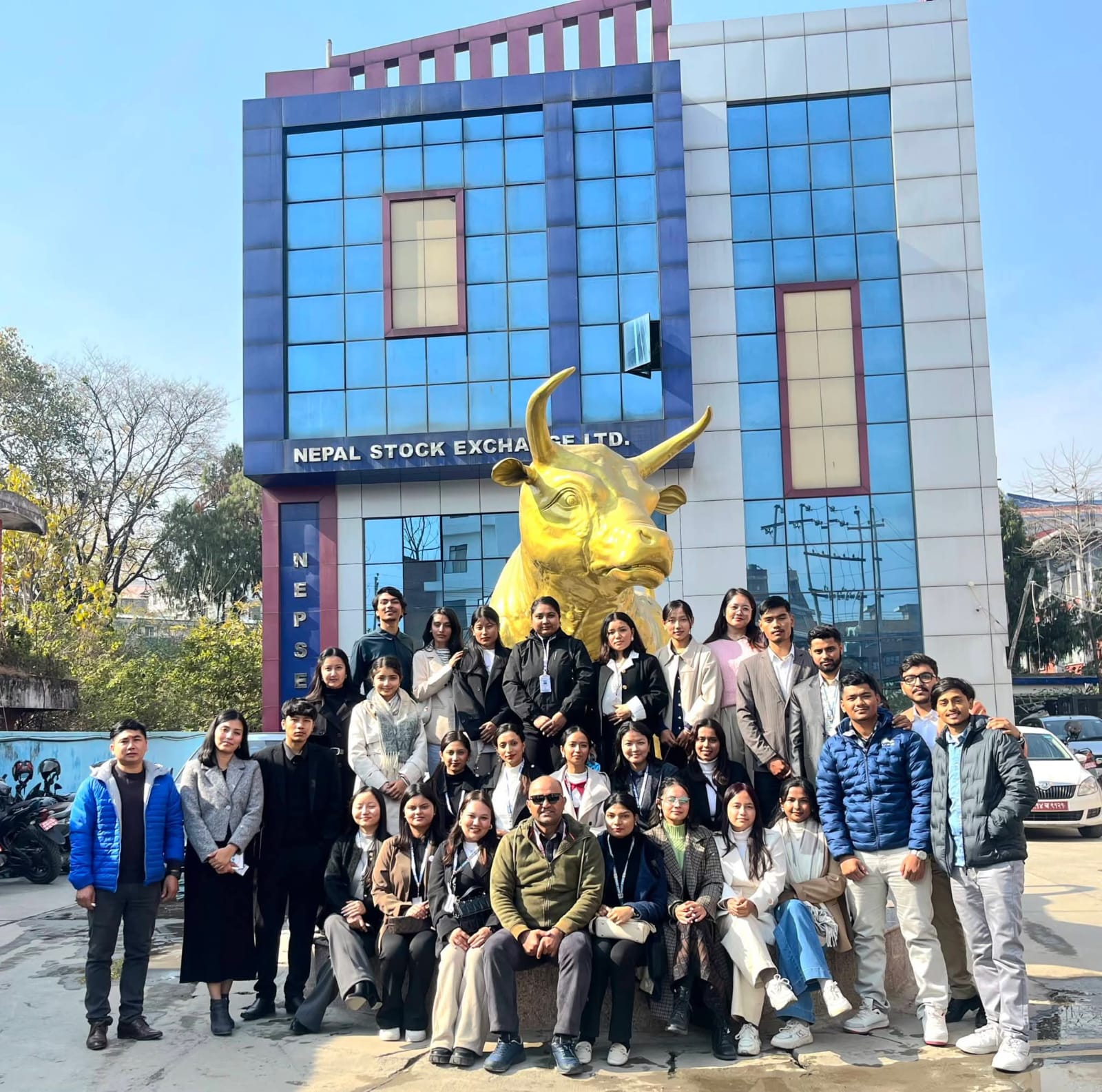 NEPSE Visit Group Photo